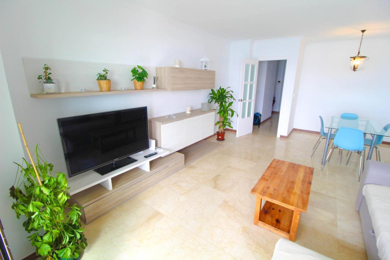 Very Lightful Apartment. Incredible Sea Views. Big Terrace, Swimming Pool. Ac. Very Close To Alicante City Center. Bagian luar foto